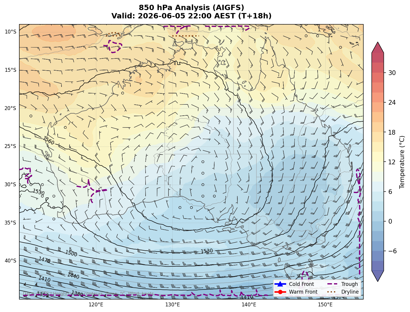 850 hPa Analysis