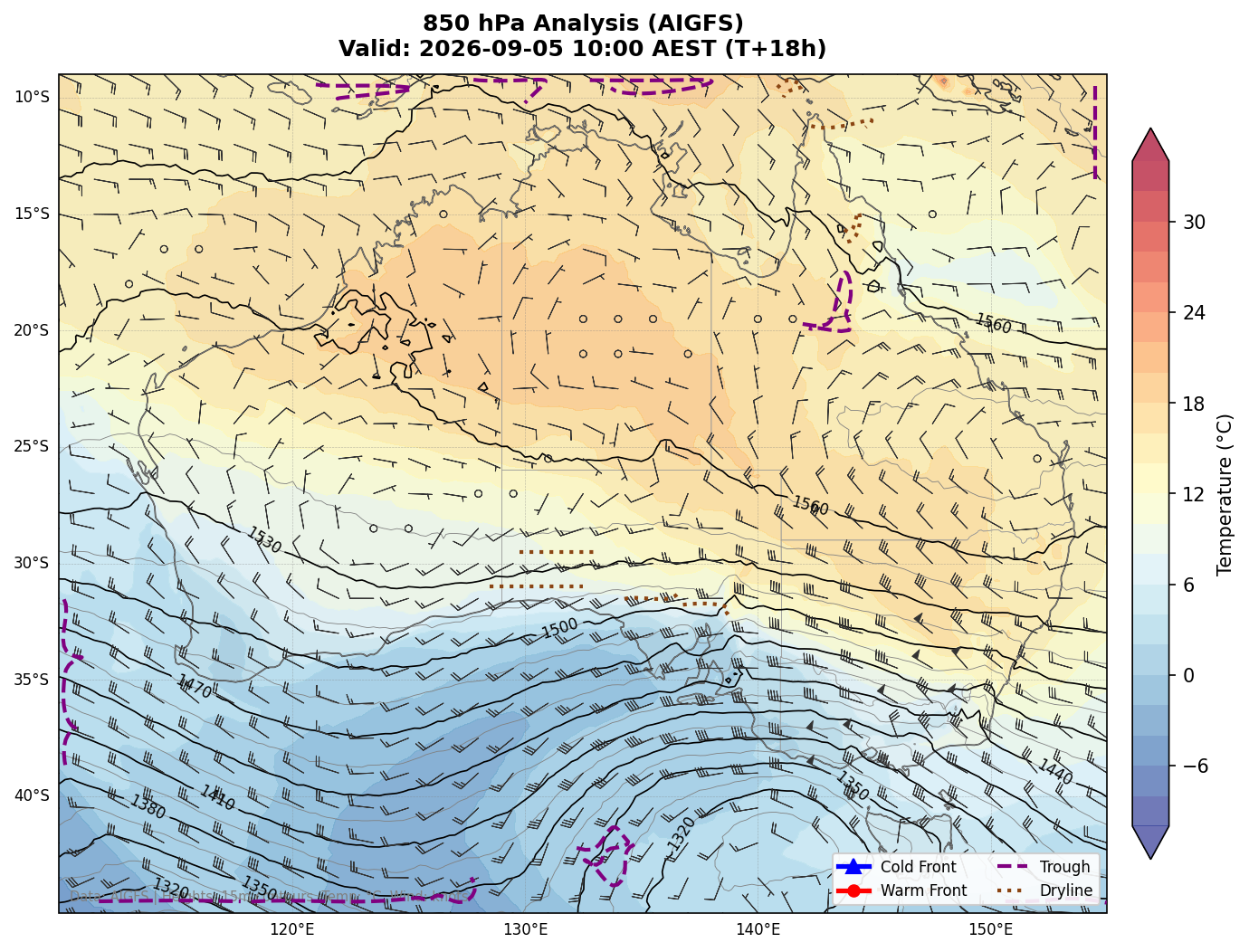 850 hPa Analysis