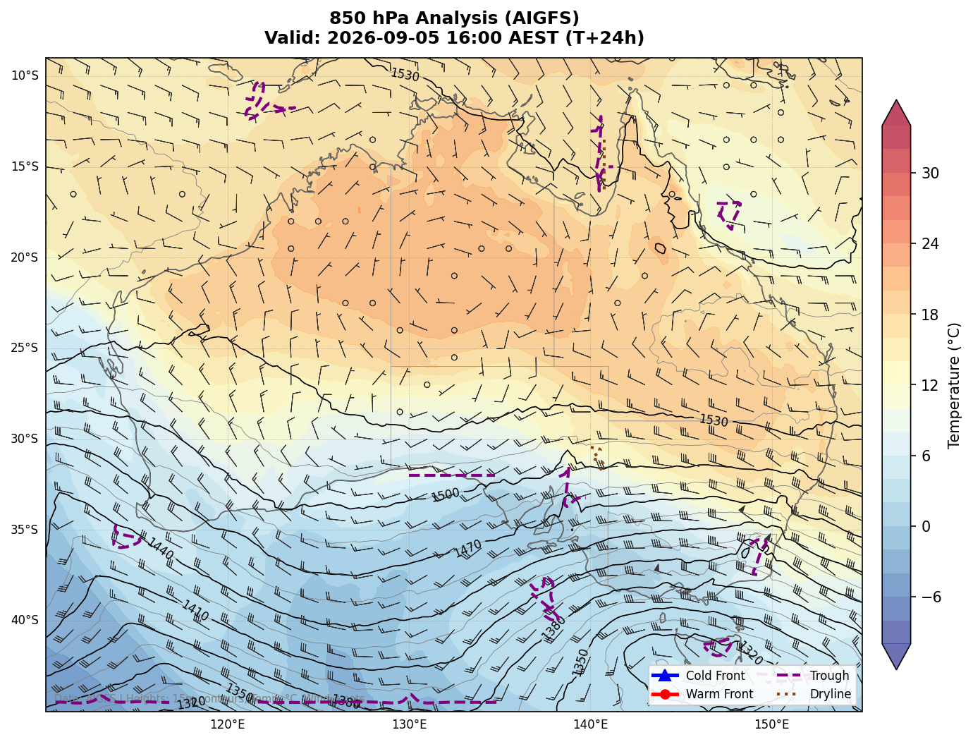 850 hPa Analysis