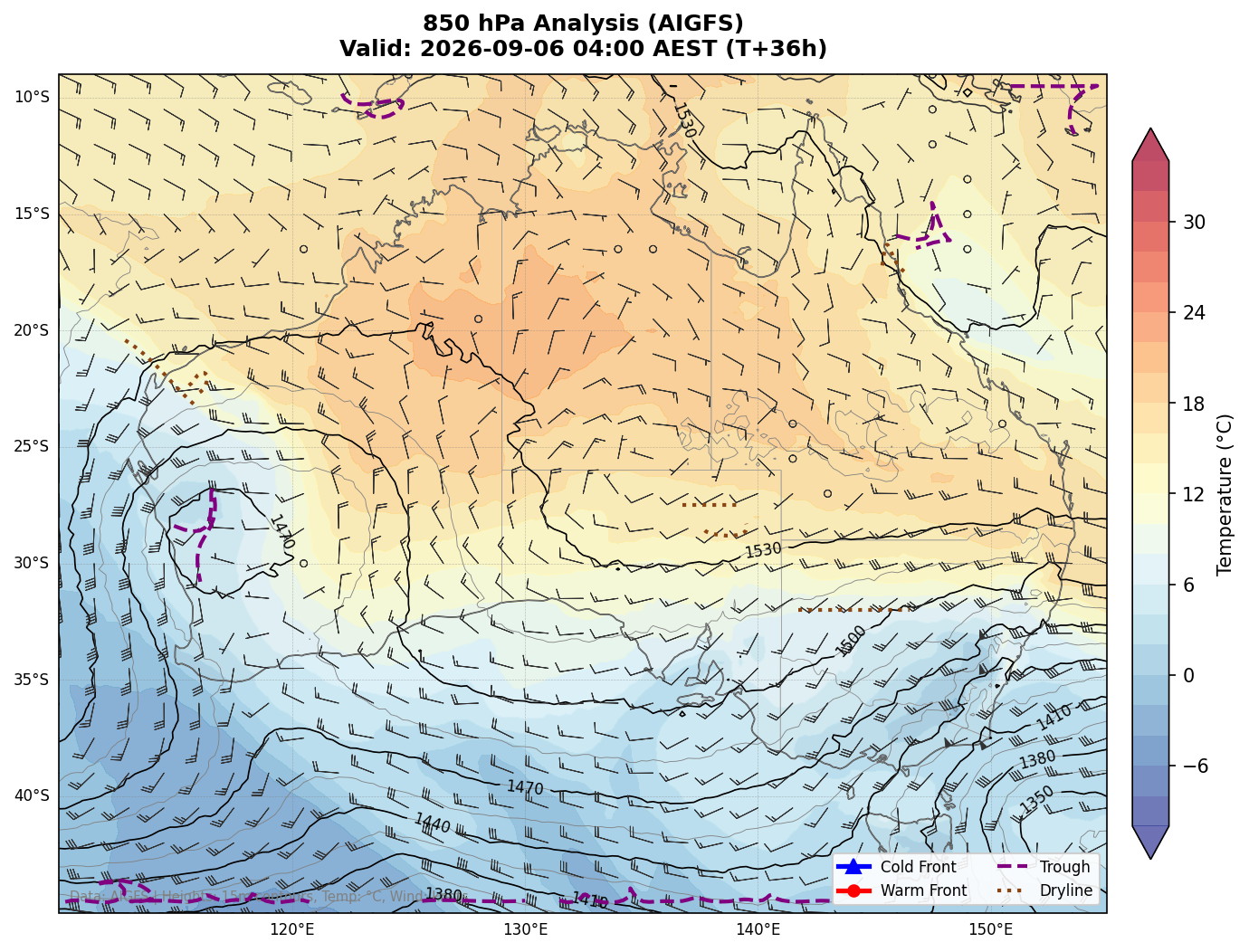 850 hPa Analysis